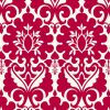 tissu-baroque-rouge-framboise-arabesques