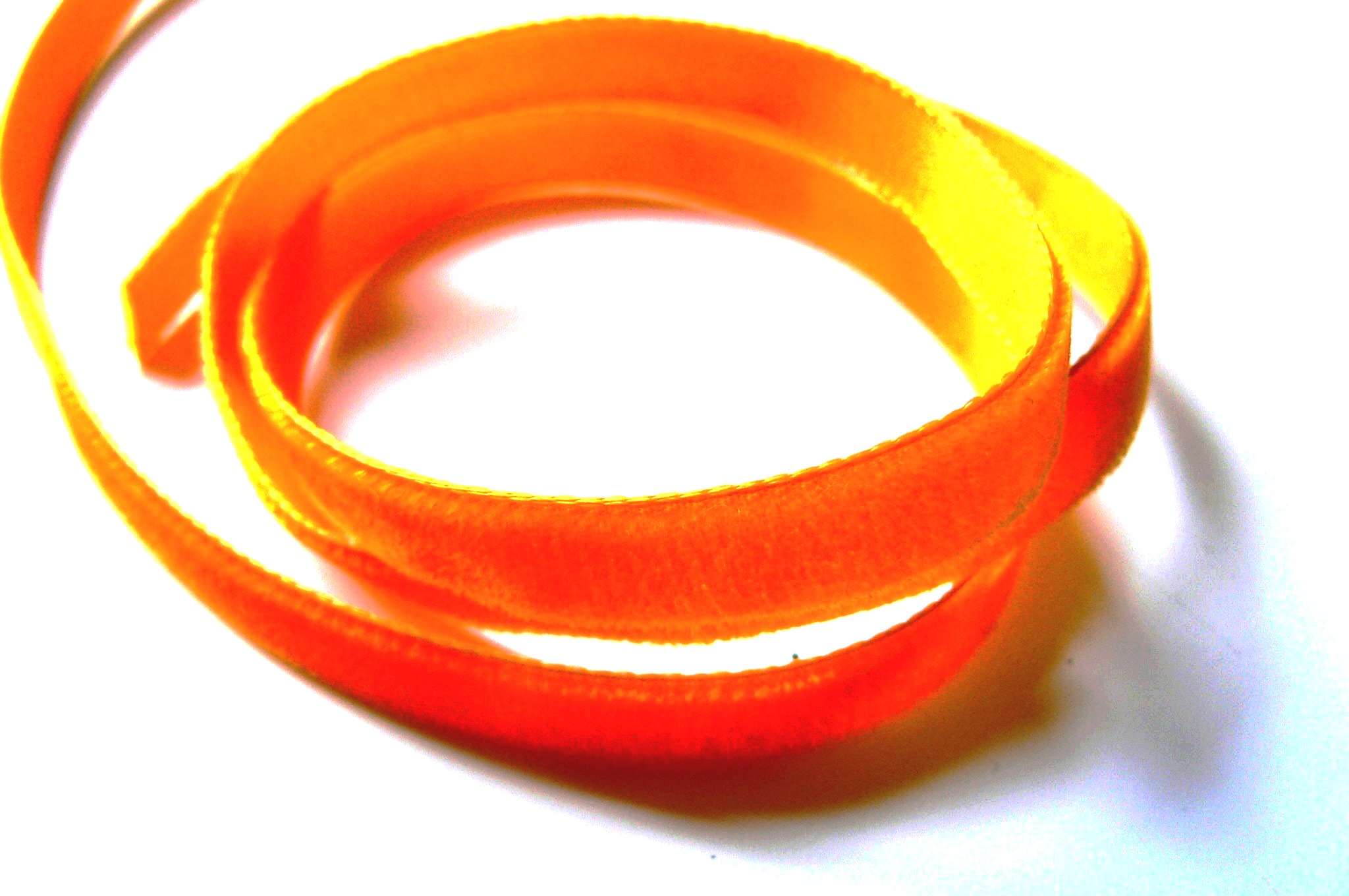 Ruban galon de velours – largeur 9 mm Orange