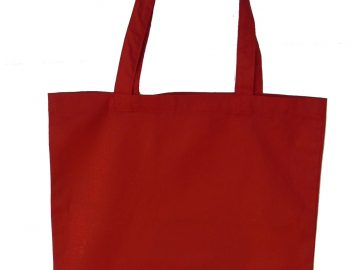 Sac Shopping Tote Bag Rouge à Customiser